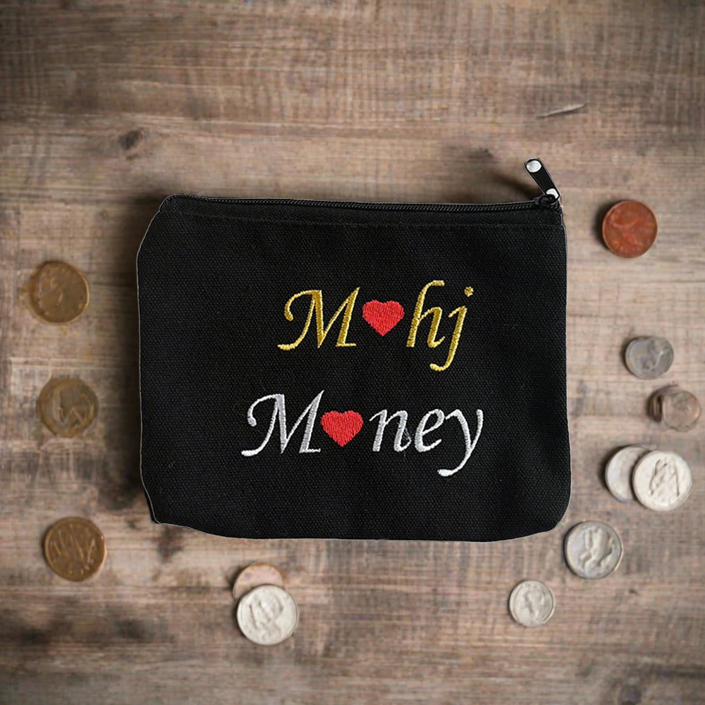 Mah-Jong Money Coin Bag 