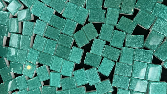 MAH JONGG SET GREEN SPARKLE 160 LARGER TILES MAHJONG MAJONG EASY TO READ NEW